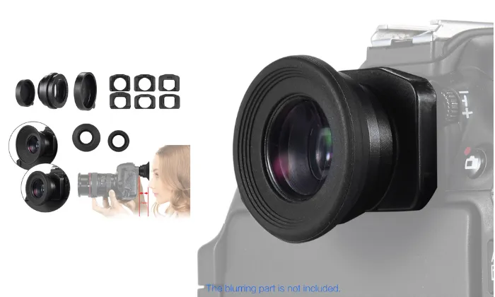 1.51X Fixed Focus Viewfinder Eyepiece Eyecup Magnifier