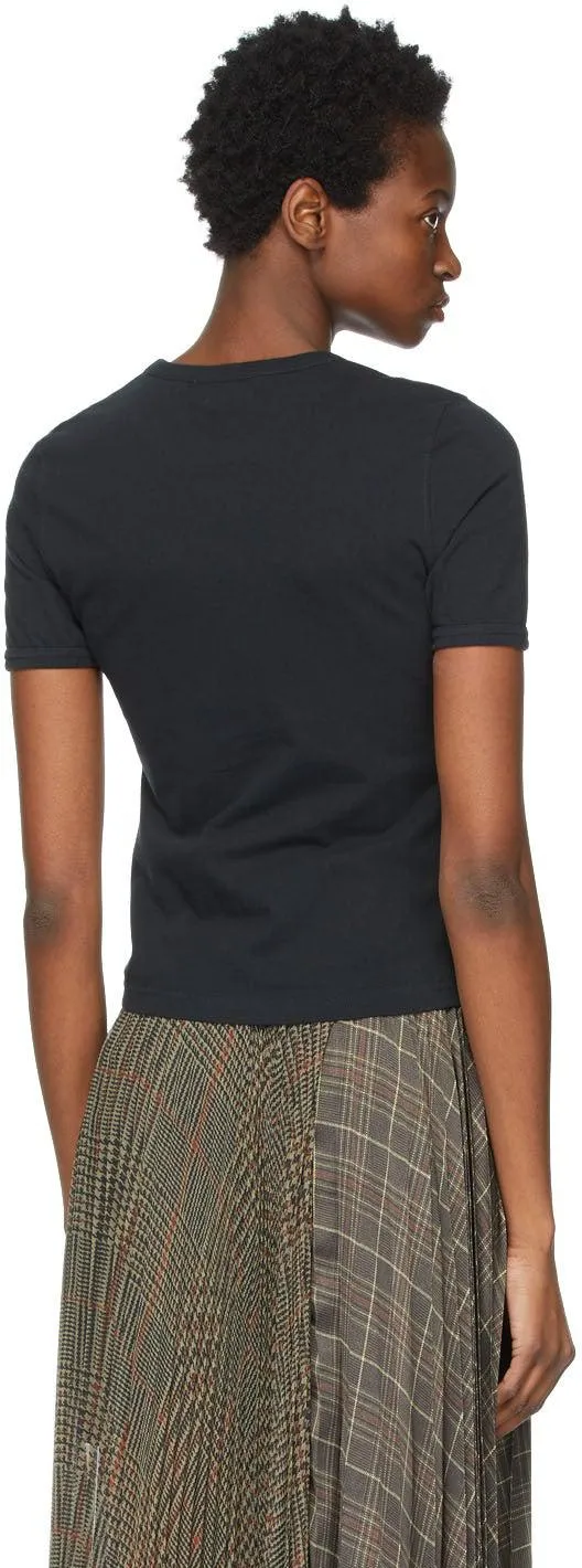 AMBUSH Black Emblem Slim-Fit T-Shirt