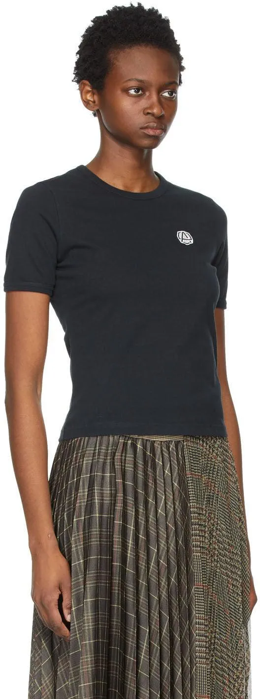 AMBUSH Black Emblem Slim-Fit T-Shirt