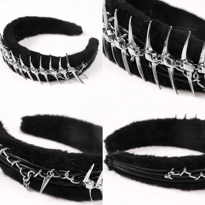 Black Dark Punk Metal Fishbone KC
