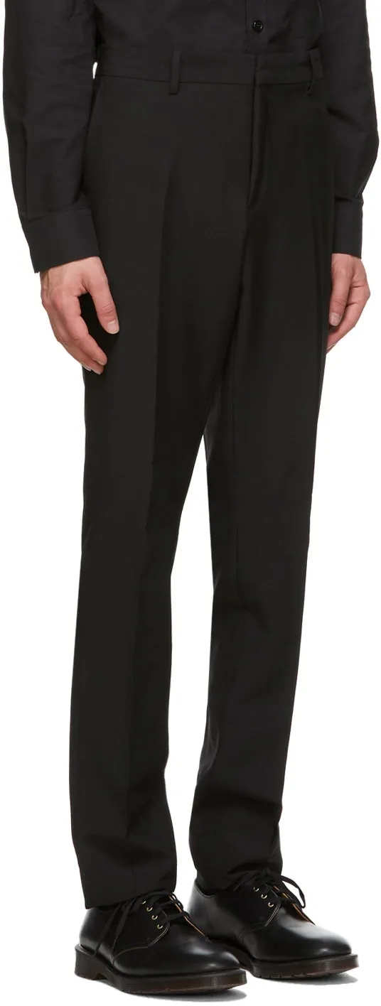 Burberry Black Wool Slim-Fit Suit