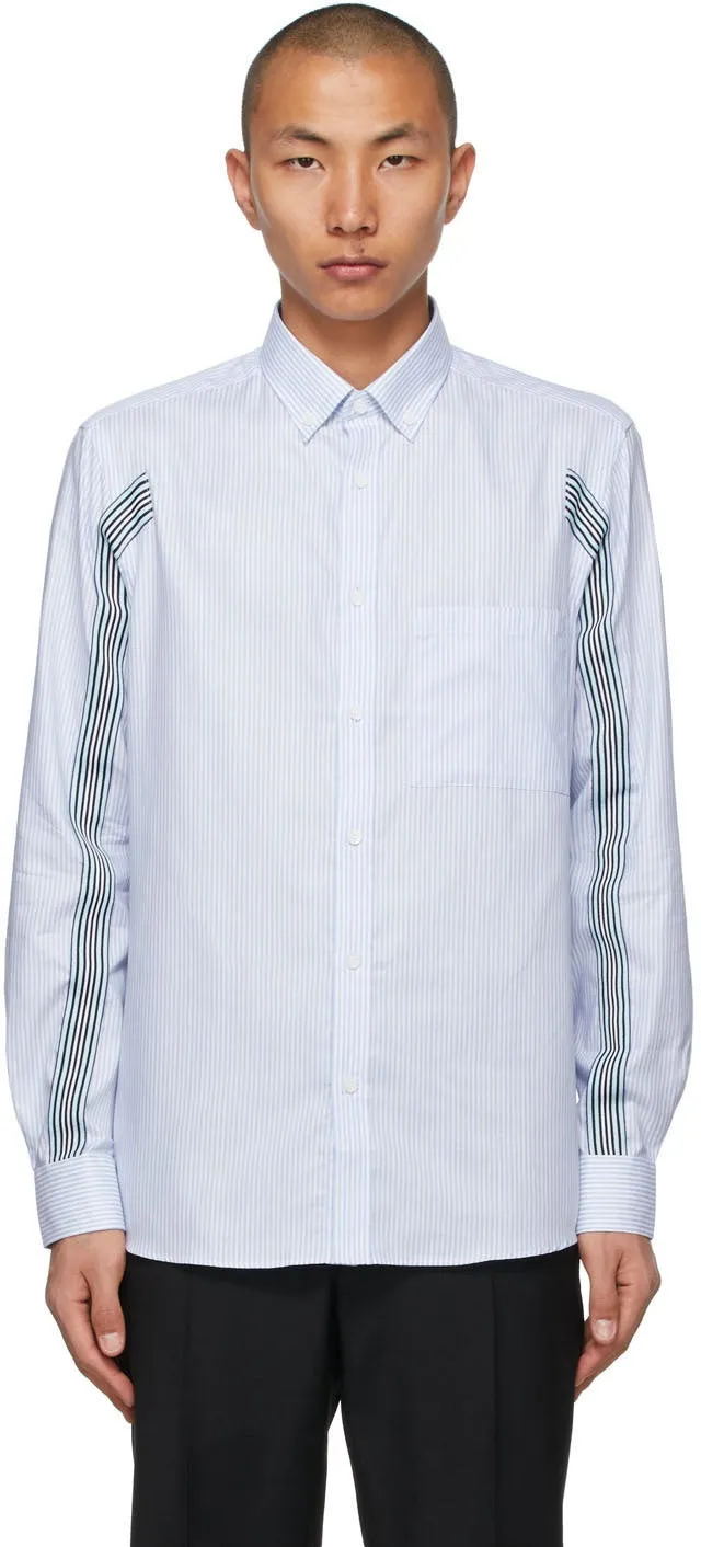 Burberry Blue Icon Stripe Slim Fit Shirt