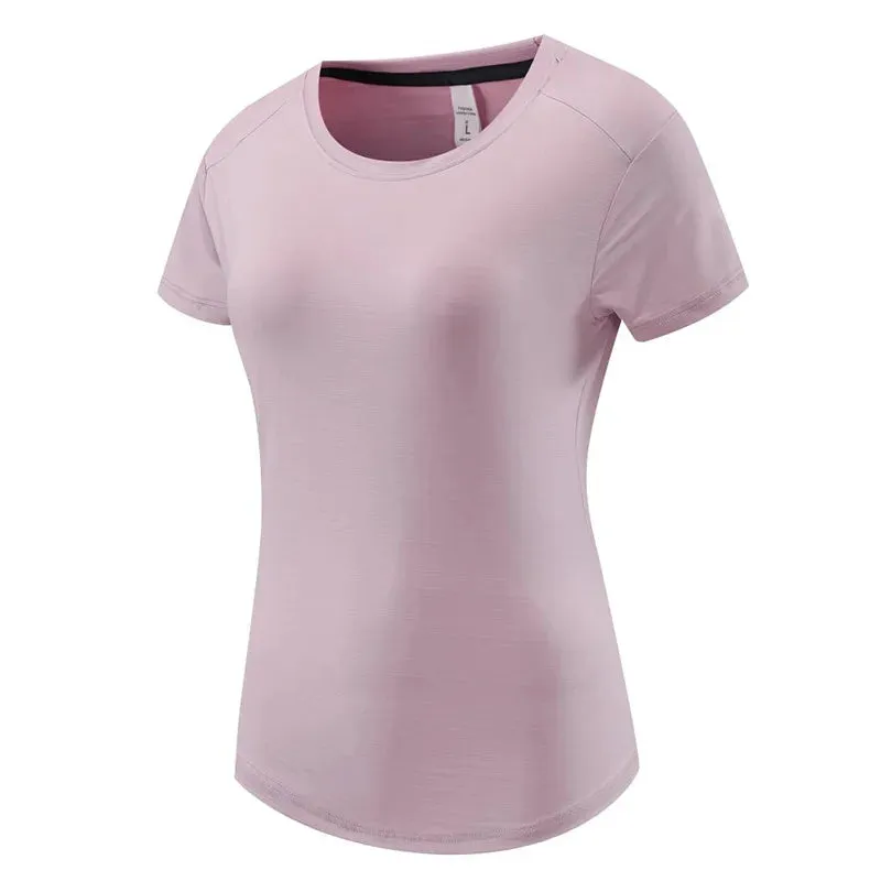 Female Slim Fit Sports Tee Shirt