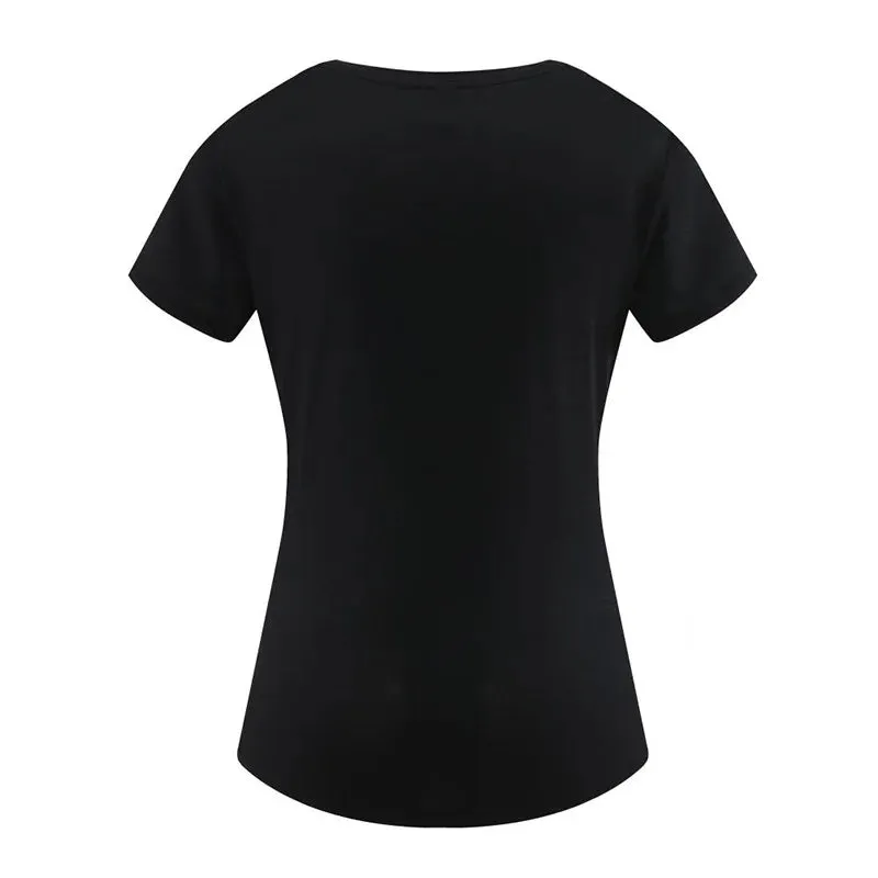 Female Slim Fit Sports Tee Shirt
