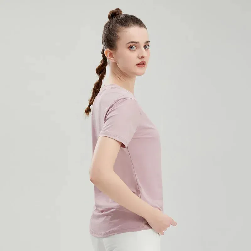 Female Slim Fit Sports Tee Shirt
