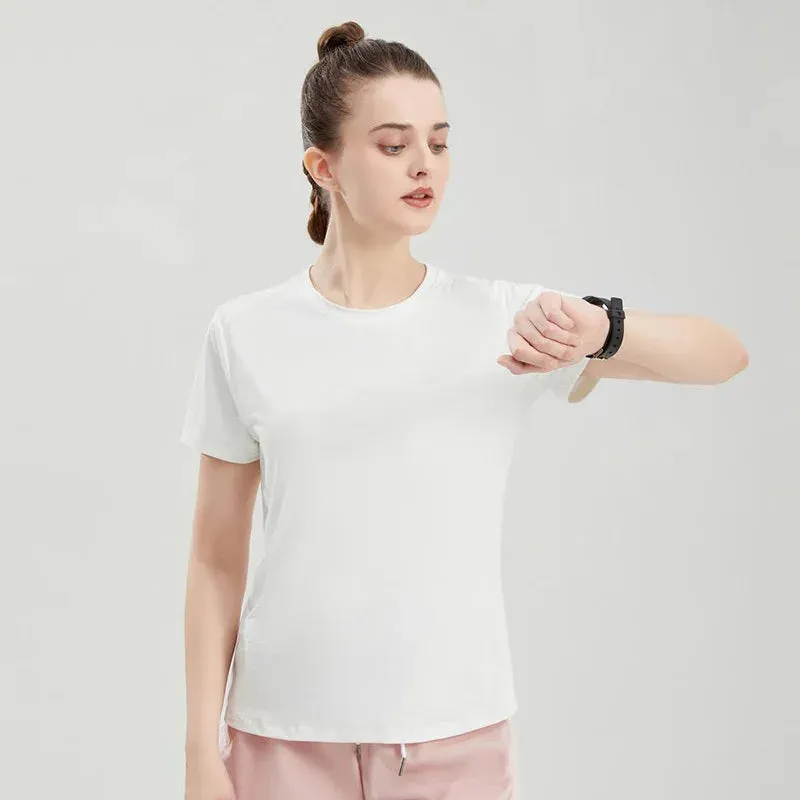 Female Slim Fit Sports Tee Shirt