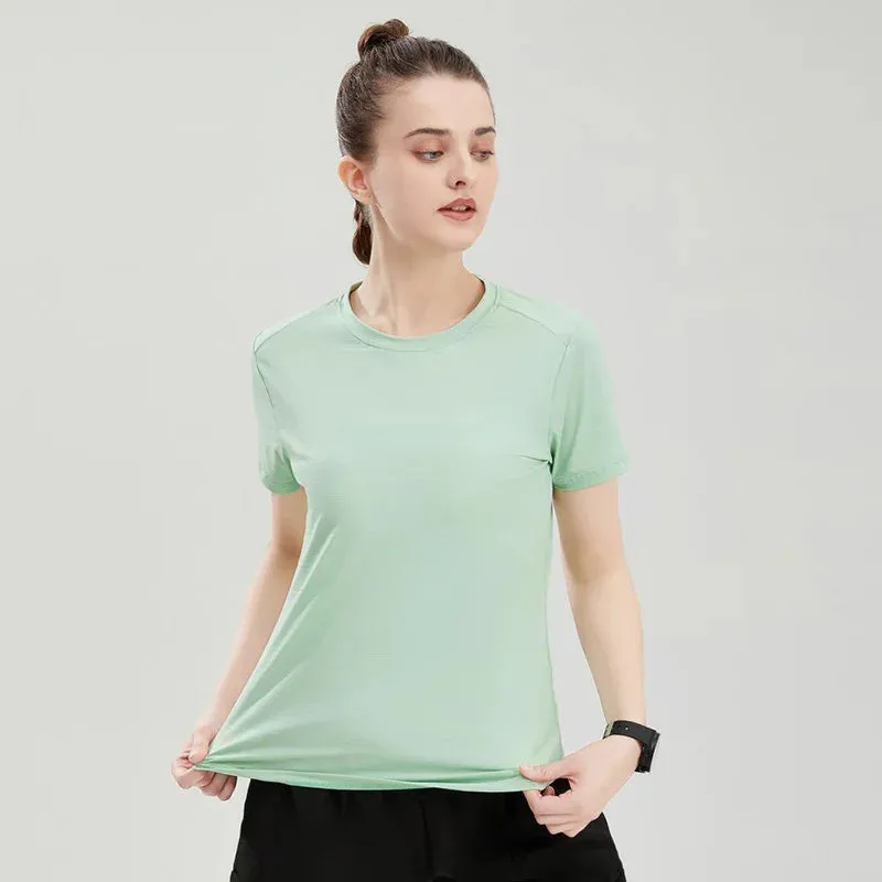 Female Slim Fit Sports Tee Shirt