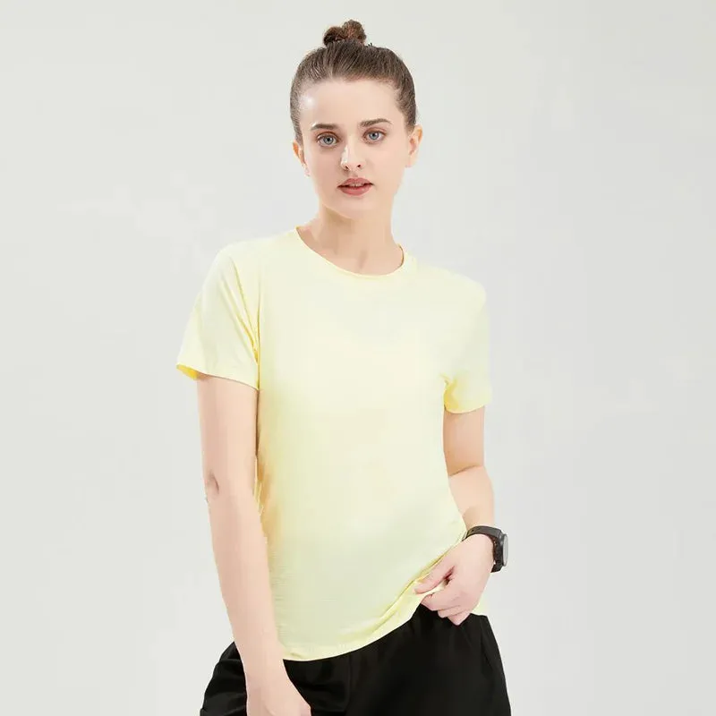 Female Slim Fit Sports Tee Shirt