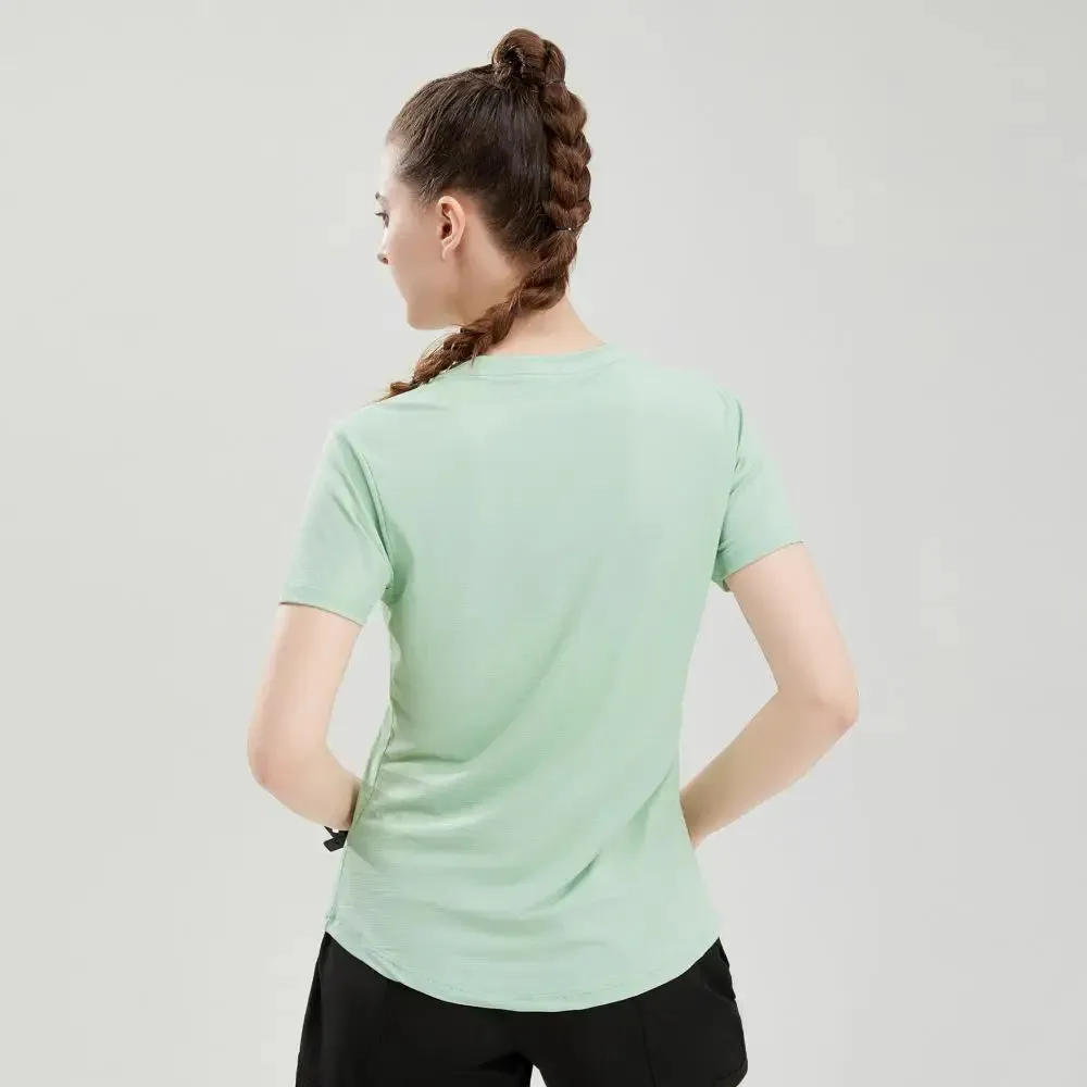 Female Slim Fit Sports Tee Shirt