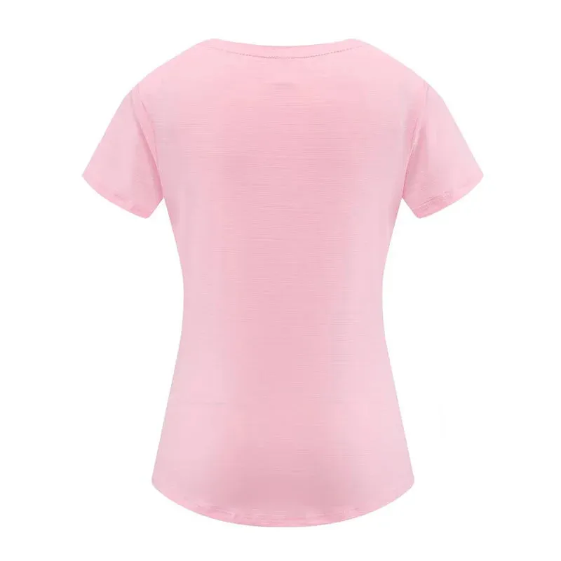 Female Slim Fit Sports Tee Shirt