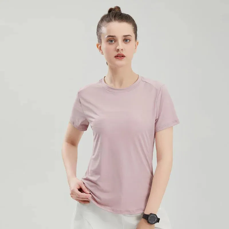 Female Slim Fit Sports Tee Shirt