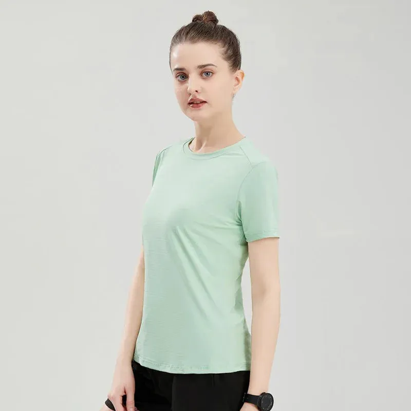 Female Slim Fit Sports Tee Shirt