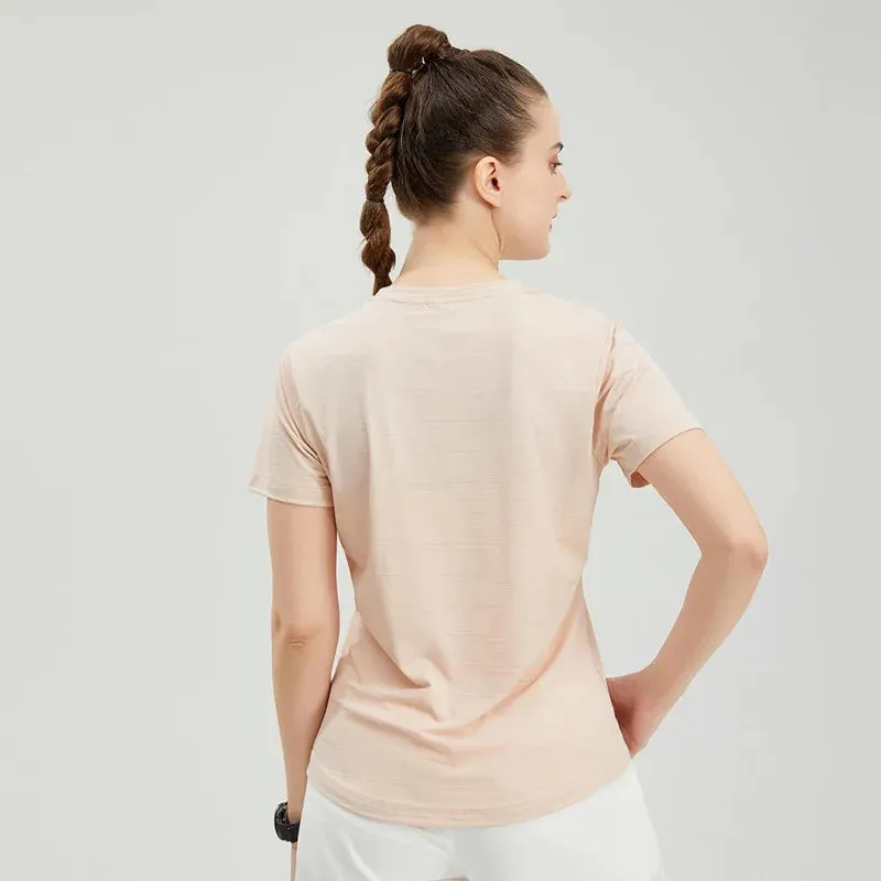 Female Slim Fit Sports Tee Shirt