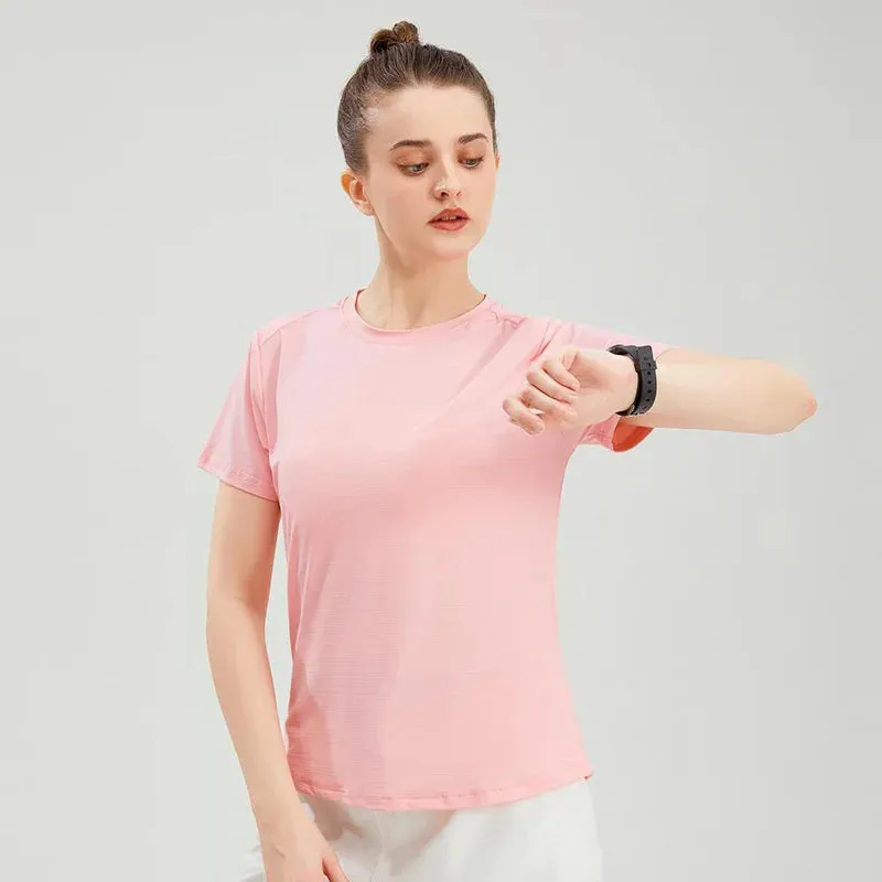 Female Slim Fit Sports Tee Shirt