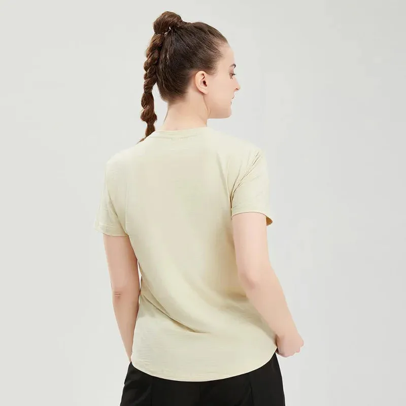 Female Slim Fit Sports Tee Shirt
