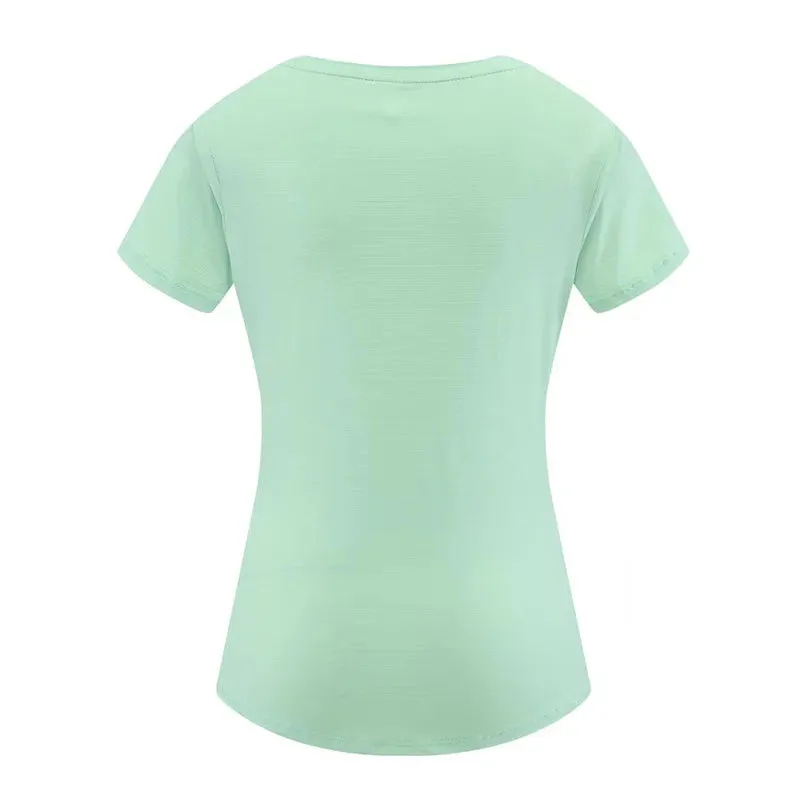 Female Slim Fit Sports Tee Shirt