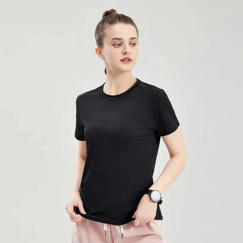 Female Slim Fit Sports Tee Shirt