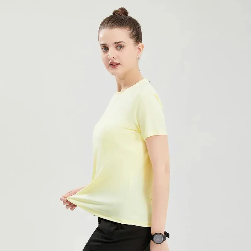 Female Slim Fit Sports Tee Shirt