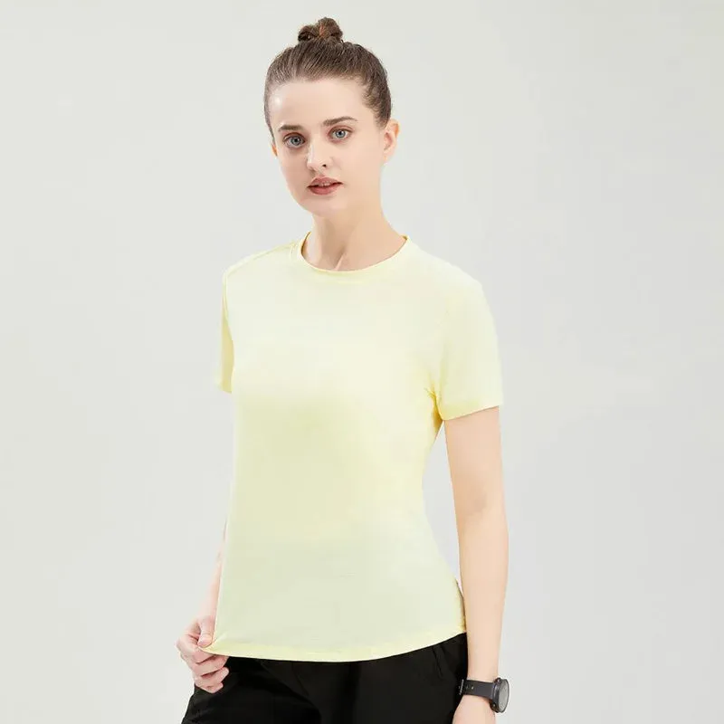 Female Slim Fit Sports Tee Shirt