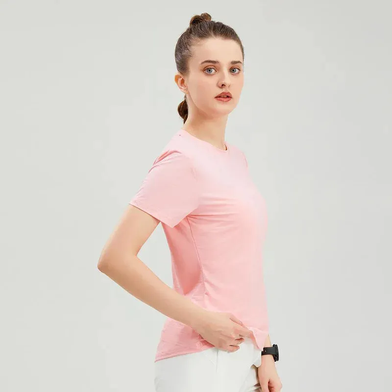 Female Slim Fit Sports Tee Shirt