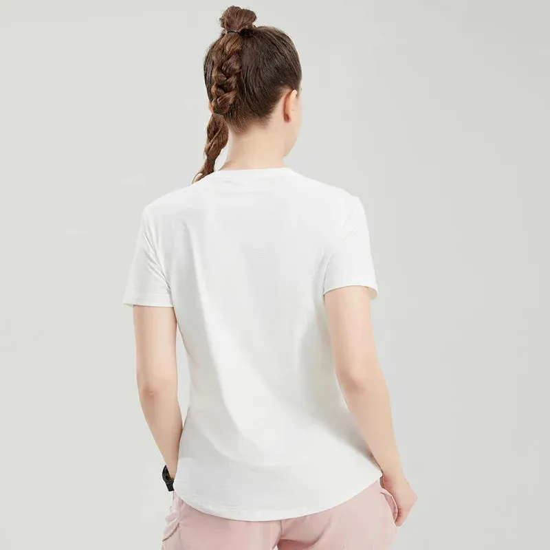 Female Slim Fit Sports Tee Shirt