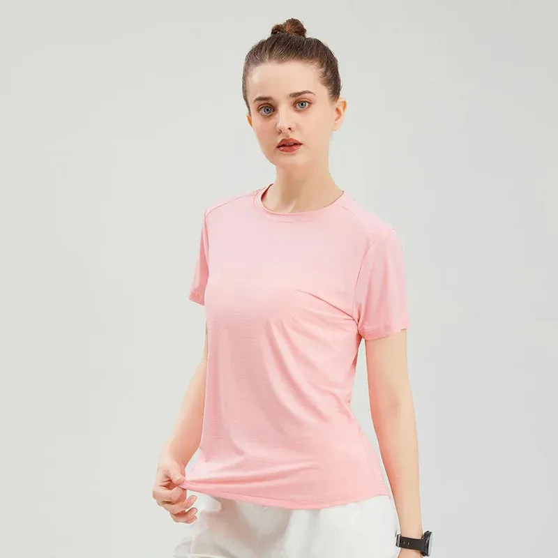 Female Slim Fit Sports Tee Shirt