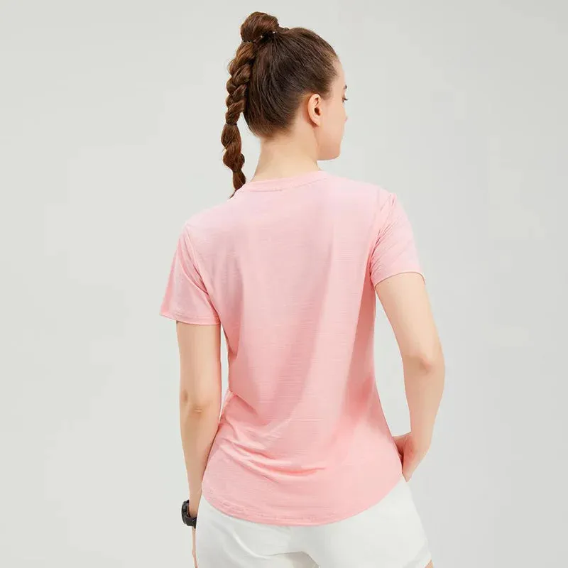 Female Slim Fit Sports Tee Shirt