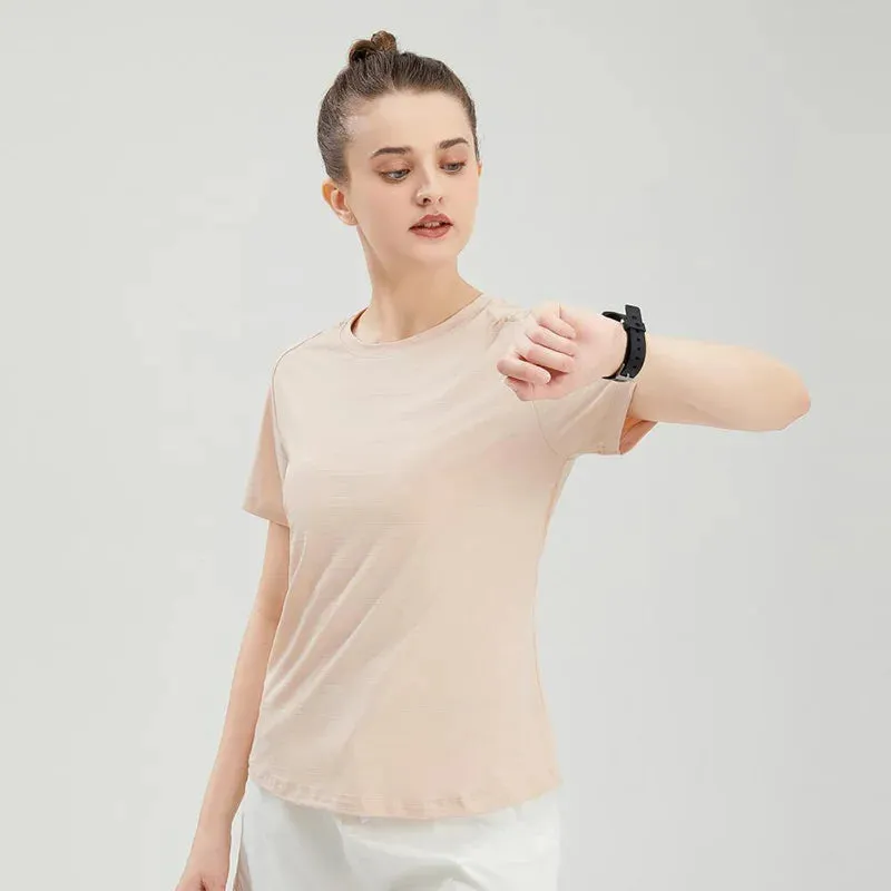 Female Slim Fit Sports Tee Shirt