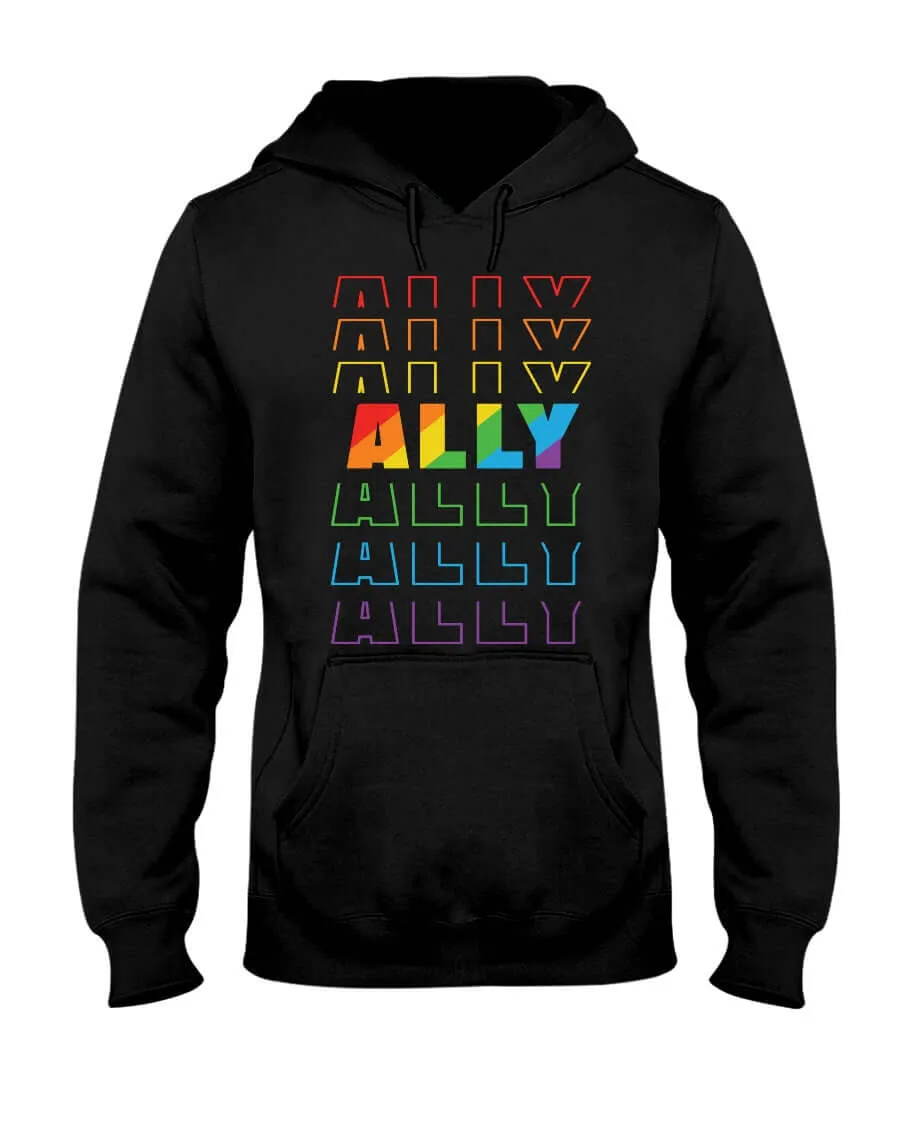 Gay Pride Ally | LGBT  Merch | Pride Unisex Hoodie