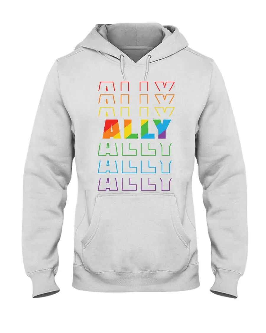 Gay Pride Ally | LGBT  Merch | Pride Unisex Hoodie
