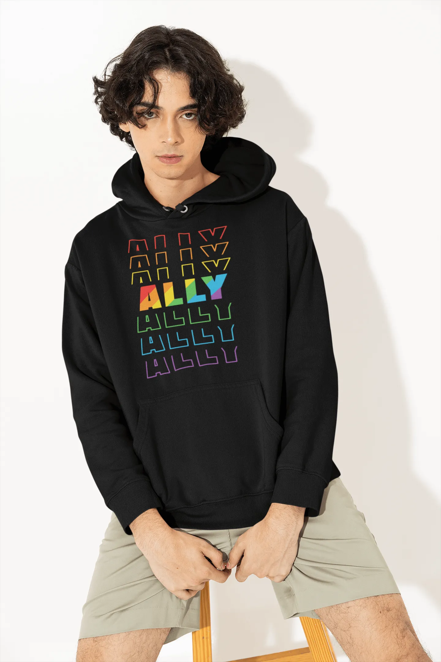Gay Pride Ally | LGBT  Merch | Pride Unisex Hoodie
