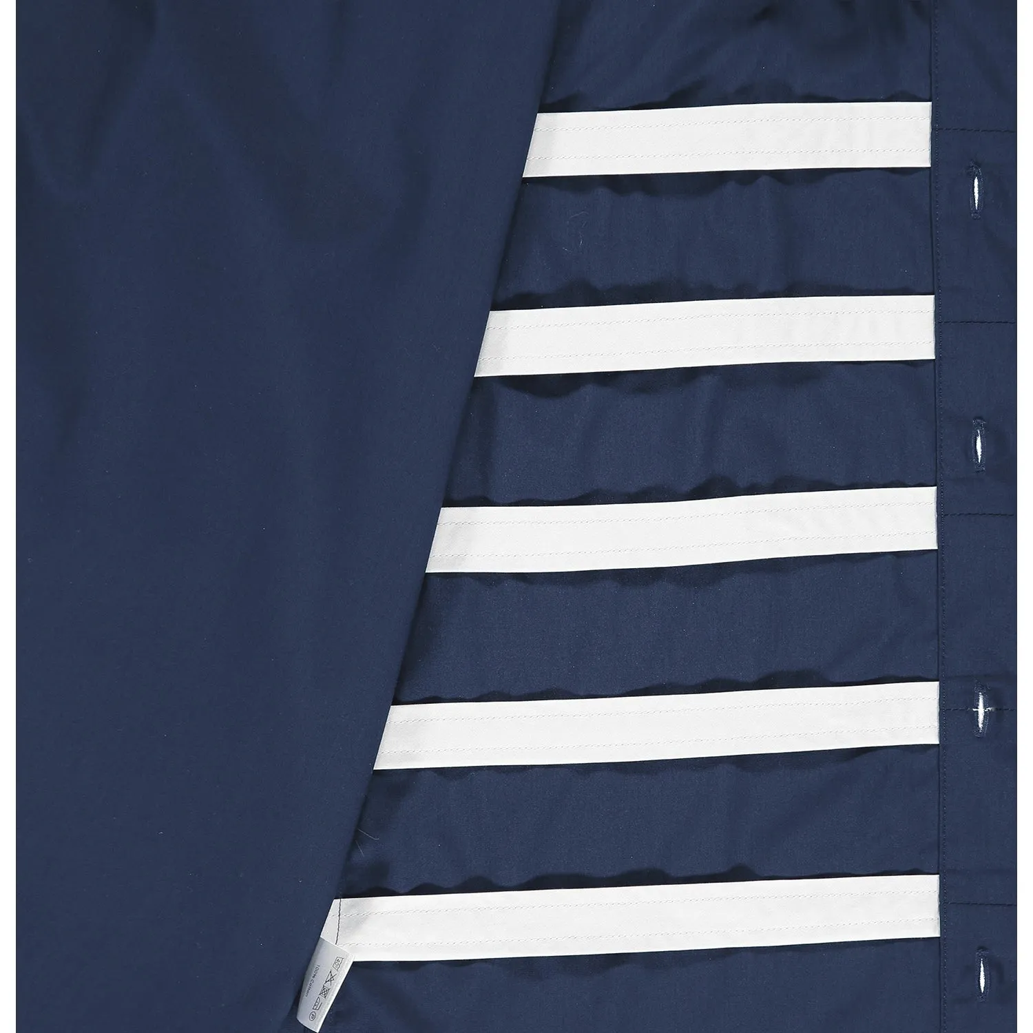 Peekaboo Slim-Fit Shirt - Navy/White