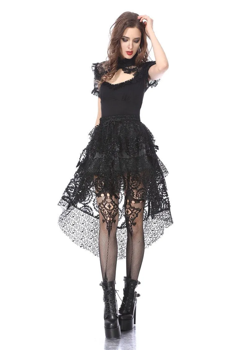 Punk messy cocktail short skirt KW121