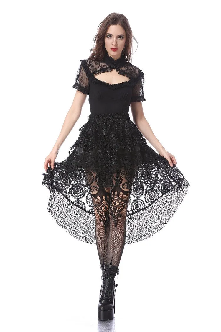 Punk messy cocktail short skirt KW121