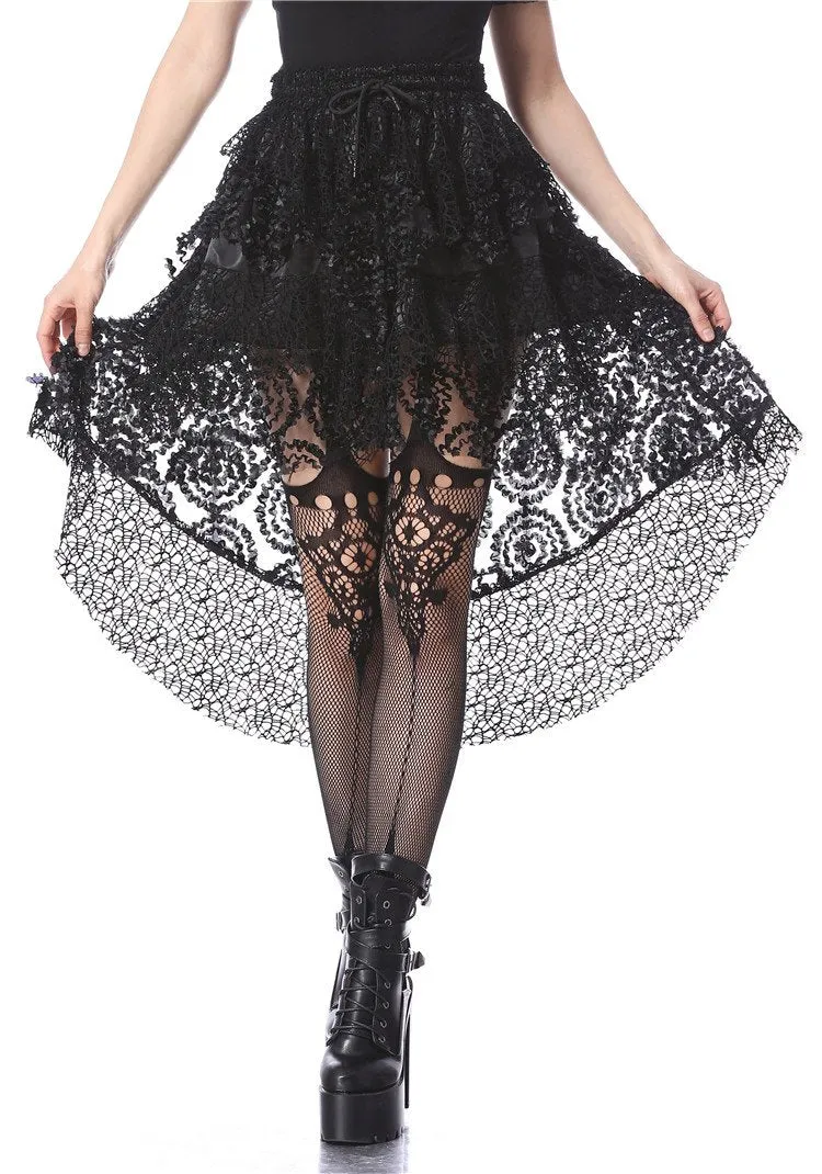 Punk messy cocktail short skirt KW121