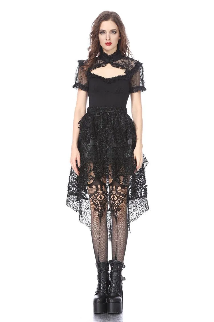 Punk messy cocktail short skirt KW121
