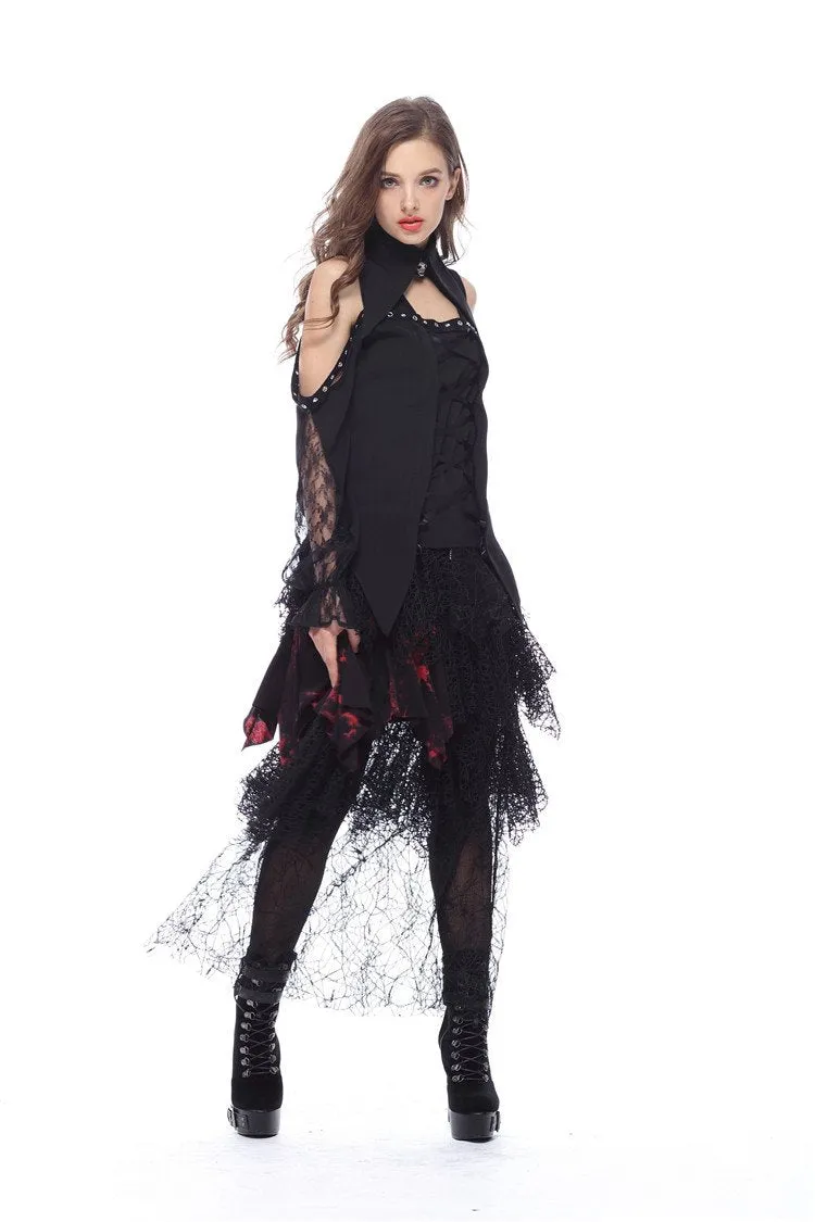 Punk random network skirt KW041