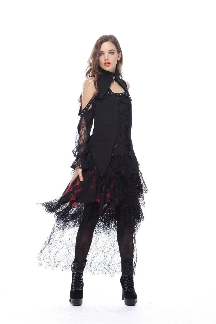 Punk random network skirt KW041