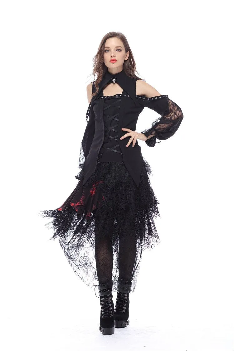 Punk random network skirt KW041