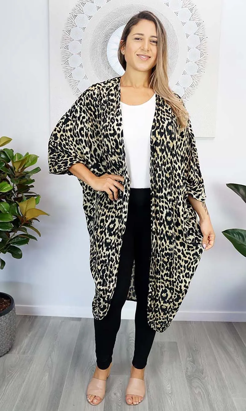 Rayon Cape Long Leopard, More Colours