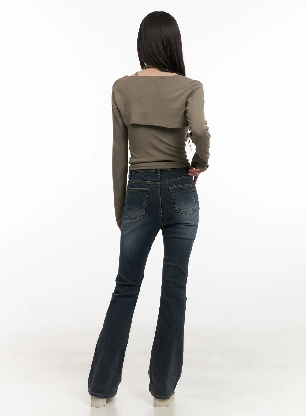 Slim-Fit Bolero & Cami Set CJ506