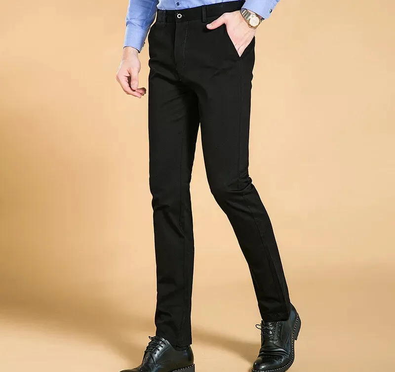 Slim Fit Dress Pant Black