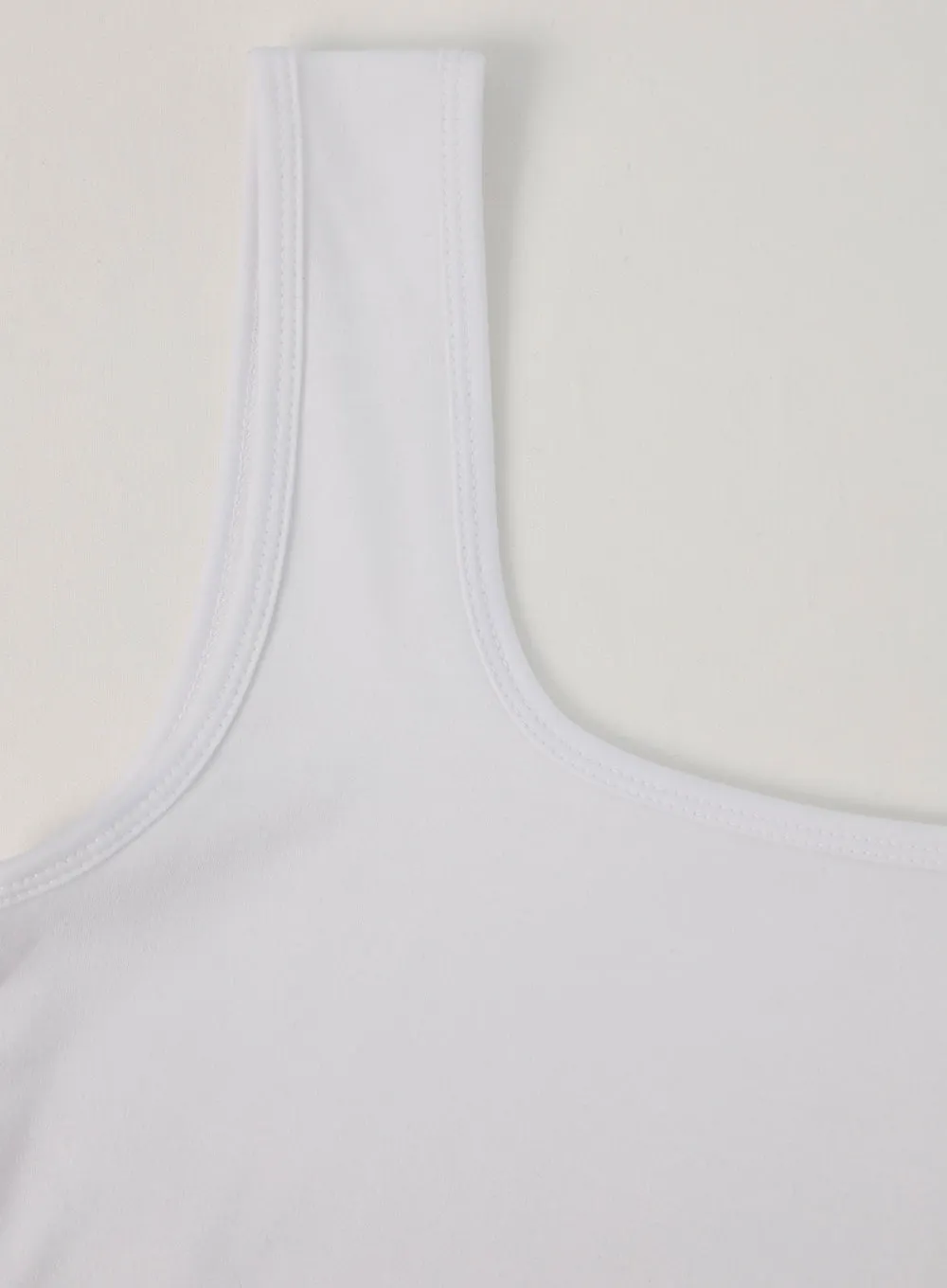 Slim-Fit Square-Neck Cami IG320