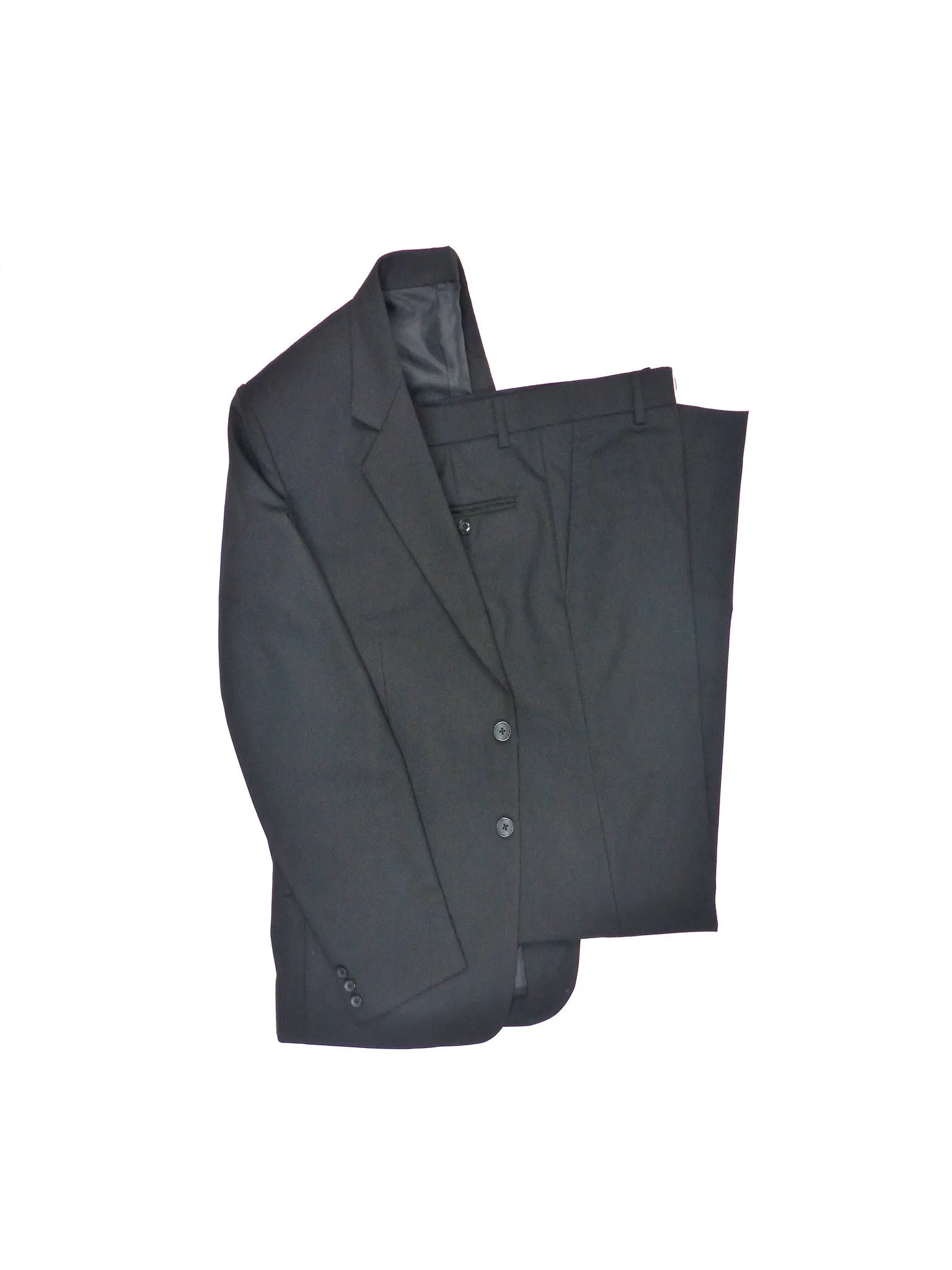Slim Fit Suit Jacket - Black