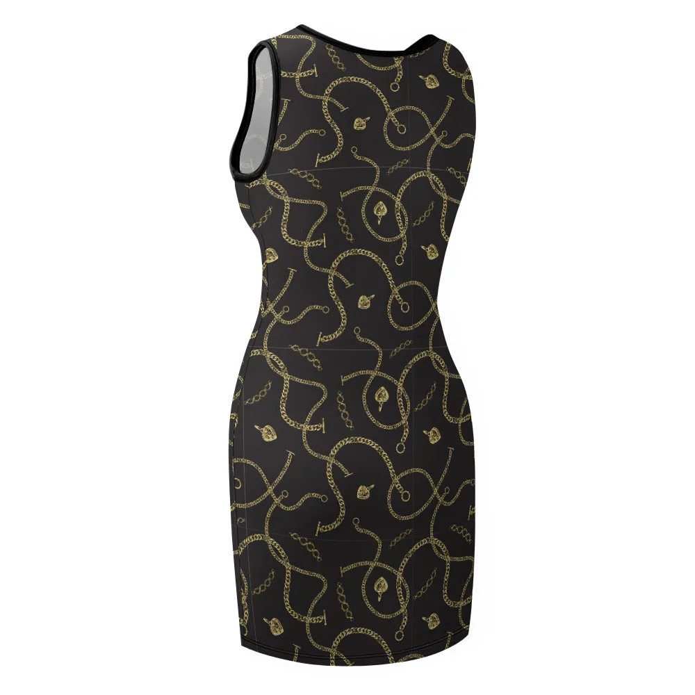 Temperament Slim Fit Sleeveless Tank Dress
