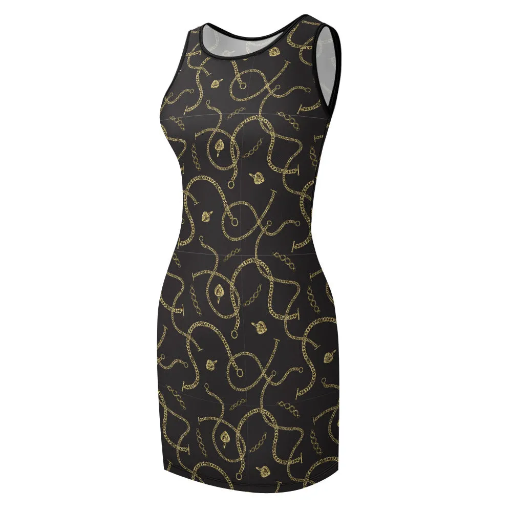 Temperament Slim Fit Sleeveless Tank Dress