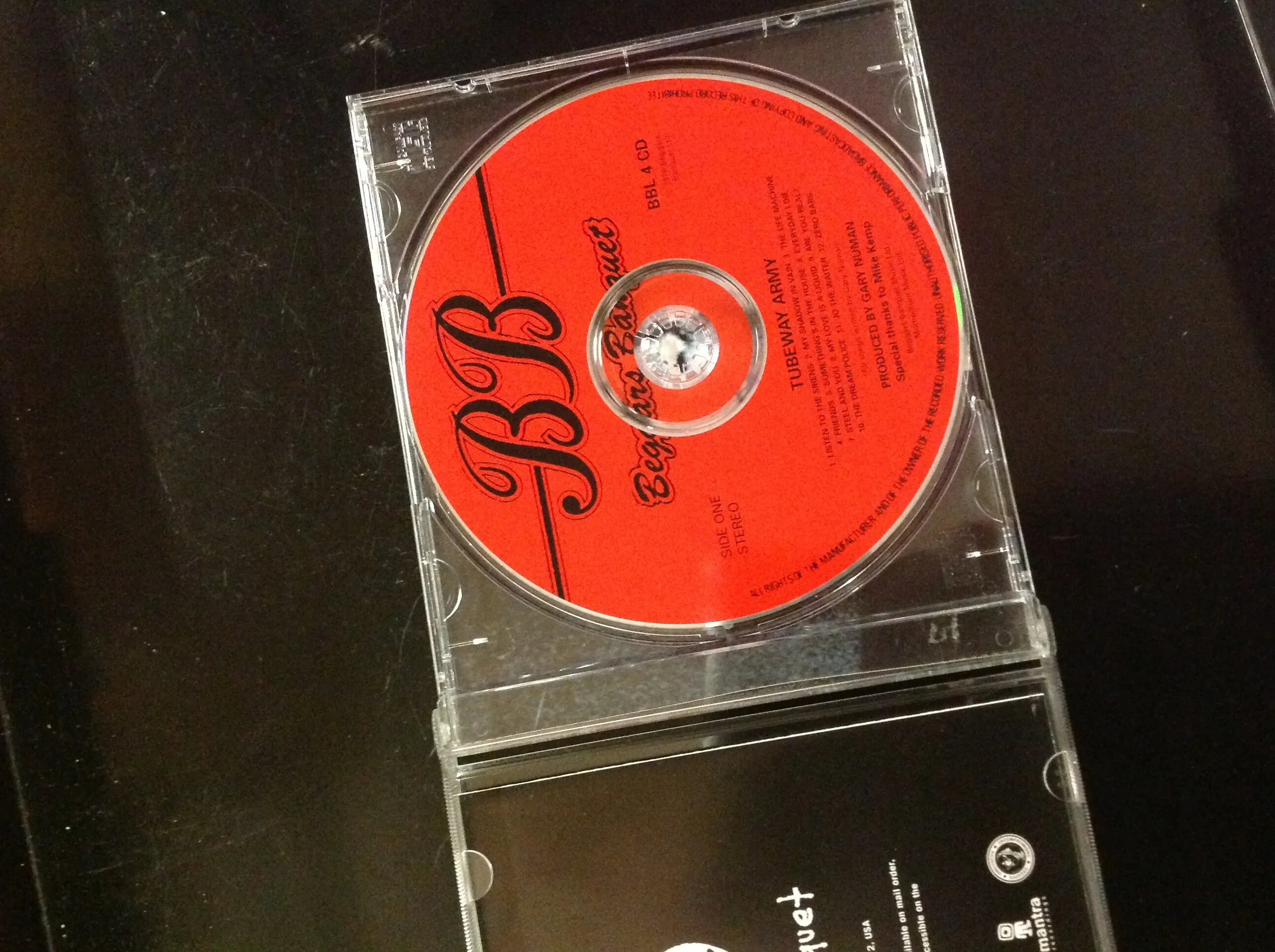 Tubeway Army Beggars Banquet *Single #134